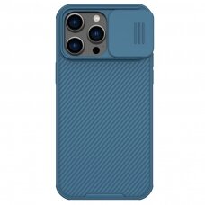 Dėklas Nillkin CamShield Pro Apple iPhone 15 Plus mėlynas