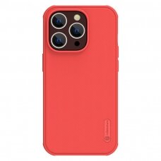 Dėklas Nillkin Super Frosted Shield Pro Apple iPhone 15 Plus raudonas