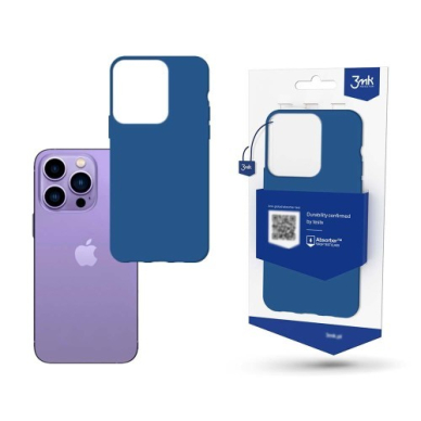 Dėklas 3mk Matt Case Apple iPhone 14 Plus violetinis  1