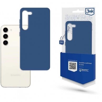 Dėklas 3mk Matt Case Samsung S916 S23 Plus 5G Mėlynas 1