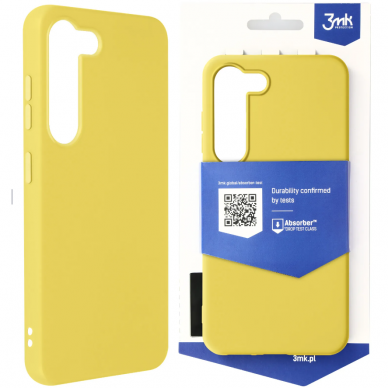 Dėklas 3mk Matt Case Samsung S916 S23 Plus 5G šviesiai žalias 1