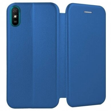 Dėklas Book Elegance Xiaomi Redmi 9A Tamsiai Mėlynas  1