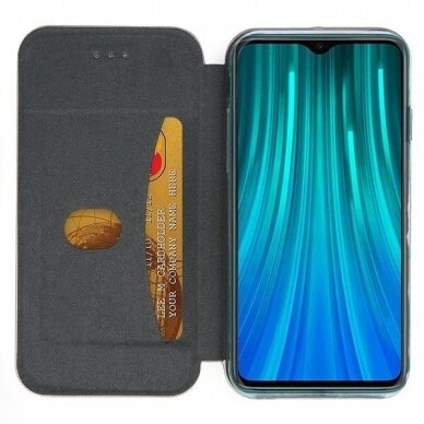 Dėklas Book Elegance Xiaomi Redmi Note 9 Pro/Note 9S/ Note 9 Pro Max Juodas  1