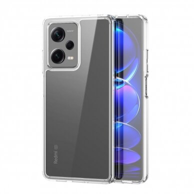 Dėklas Dux Ducis Clin Xiaomi Redmi Note 12 Pro 5G/Poco X5 Pro 5G skaidrus