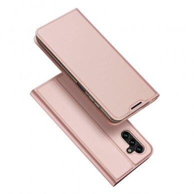 Dėklas Dux Ducis Skin Pro Samsung A136 A13 5G/A04s rožinis-auksinis