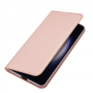 Dėklas Dux Ducis Skin Pro Samsung A136 A13 5G/A04s rožinis-auksinis 1