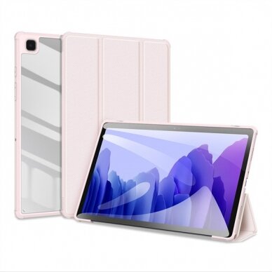 Dėklas Dux Ducis Toby Samsung X700/X706 Tab S8/T870/T875/T876 Tab S7 rožinis