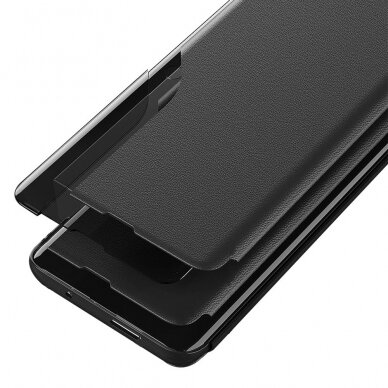 Dėklas Eco Leather View Case Xiaomi Redmi Note 11 Pro+ 5G (China) / 11 Pro 5G (China) / Mi11i HyperCharge / Poco X4 NFC 5G Juodas 5