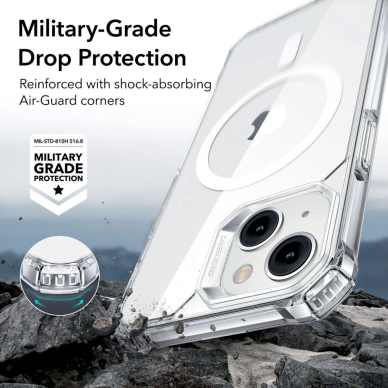 Dėklas ESR AIR ARMOR HALOLOCK MAGSAFE IPHONE 14 PRO Permatomas 3