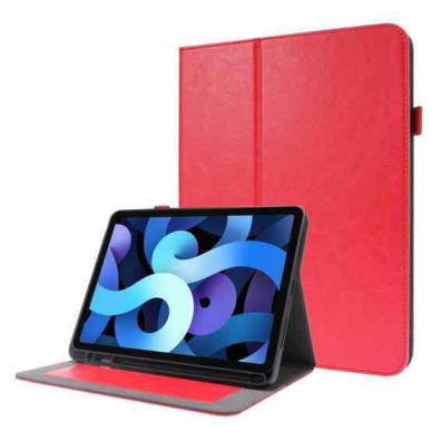 Dėklas Folding Leather Lenovo Tab M10 Plus 3rd Gen TB125FU/TB128FU/TB128XU 10.6 raudonas