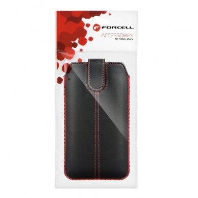 Dėklas Forcell Ultra Slim M4 iPhone 13/13 Pro juodas  2