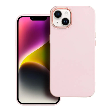 Dėklas FRAME Apple iPhone 16 Pro Max šviesiai rožinis