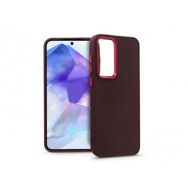 Dėklas FRAME Samsung A556 A55 5G violetinis