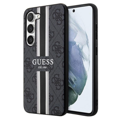 Dėklas Guess GUHCS23SP4RPSK Samsung Galaxy S23 Juodas