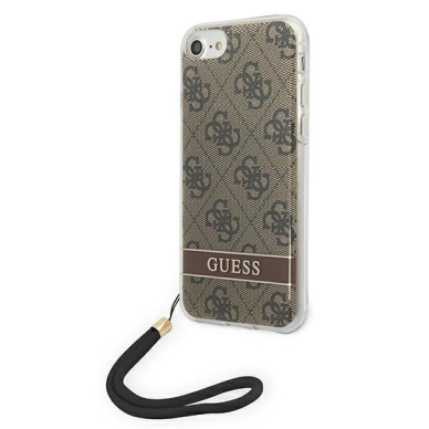 Dėklas Guess GUOHCI8H4STW iPhone SE 2022 / SE 2020/7/8 Rudas 2