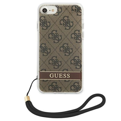 Dėklas Guess GUOHCI8H4STW iPhone SE 2022 / SE 2020/7/8 Rudas 3