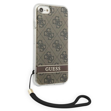 Dėklas Guess GUOHCI8H4STW iPhone SE 2022 / SE 2020/7/8 Rudas 4