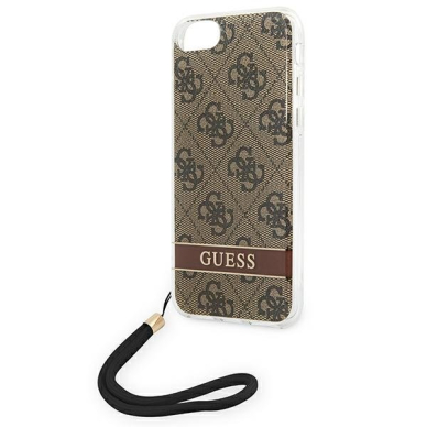 Dėklas Guess GUOHCI8H4STW iPhone SE 2022 / SE 2020/7/8 Rudas 9