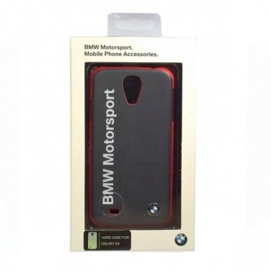 Dėklas hardcase BMW BMHCS4SPL i9505 S4 juodas 2