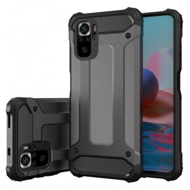 Dėklas Hybrid Armor Xiaomi Redmi Note 11 Pro+ 5G (China) / 11 Pro 5G (China) / Mi11i HyperCharge / Poco X4 NFC 5G Juodas 1