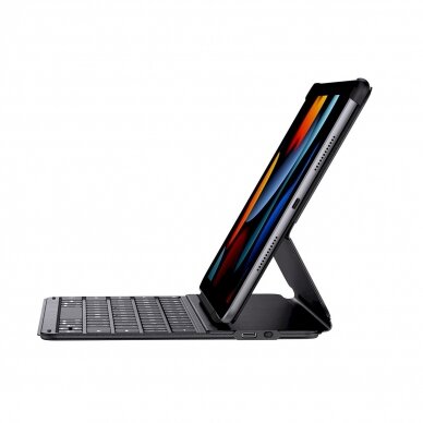 Dėklas klaviatūra Baseus Brilliance Series keyboard iPad 10.2'' (2019/2020/2021) + USB-C cable - Juodas 2