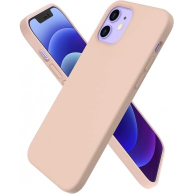 Dėklas Liquid Silicone 1.5mm Xiaomi Redmi Note 13 Pro 4G/Poco M6 Pro 4G rožinis