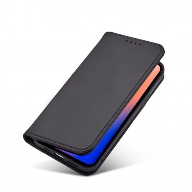 Dėklas Magnet Card Case for iPhone 12 Juodas 10