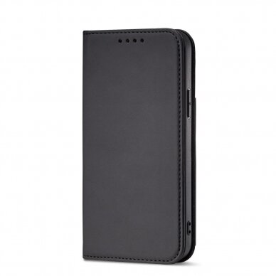 Dėklas Magnet Card Case for iPhone 12 Pro Juodas 4