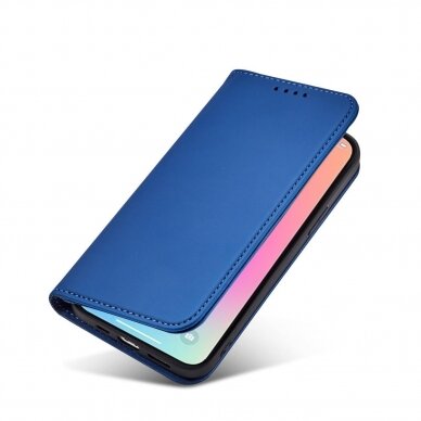 Dėklas Magnet Card Case for iPhone 13 Mėlynas 11