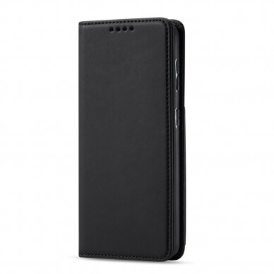 Dėklas Magnet Card Case for Samsung Galaxy S22 Plus Juodas