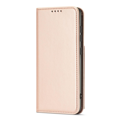 Dėklas Magnet Card Case Samsung Galaxy A12 5G Rožinis 12