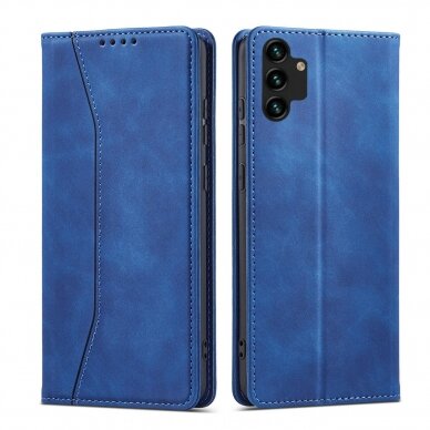 Akcija! Dėklas Magnet Fancy Case Case For Samsung Galaxy A13 5G Mėlynas  1