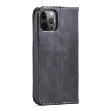 Dėklas Magnet Fancy Case for iPhone 12 Pro Max Juodas 13