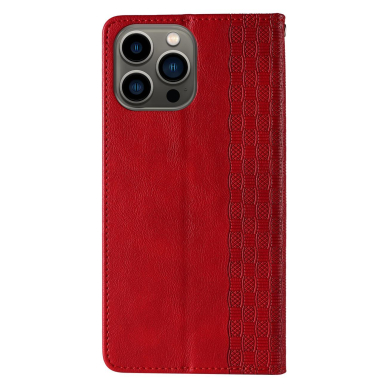 Dėklas Magnet Strap Case for iPhone 12 Pro Raudonas 5