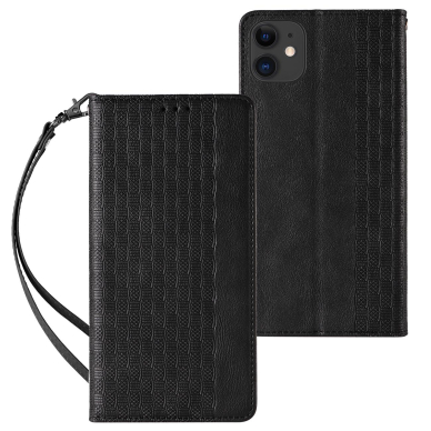 Dėklas Magnet Strap Case for iPhone 13 Juodas 1