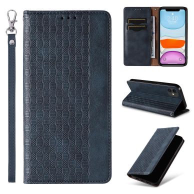 Dėklas Magnet Strap Case for iPhone 13 Mėlynas 2