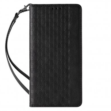 Dėklas Magnet Strap Case for iPhone 13 mini Juodas 3