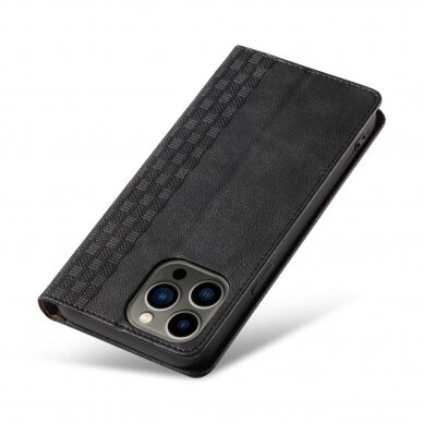 Dėklas Magnet Strap Case for iPhone 13 Pro Juodas 15