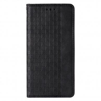 Dėklas Magnet Strap Case for Samsung Galaxy S22 Ultra Juodas