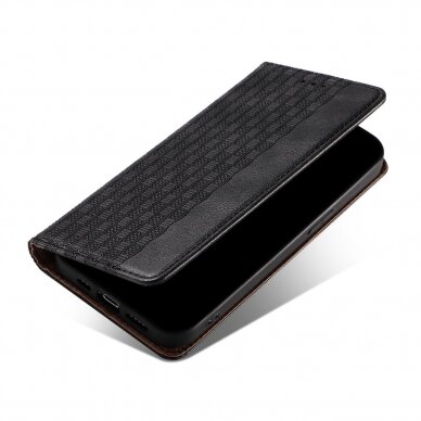 Dėklas Magnet Strap Case for Samsung Galaxy S22 Ultra Juodas 3