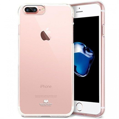 Dėklas Mercury Jelly Clear Apple Iphone 7 Plus/8 Plus Skaidrus