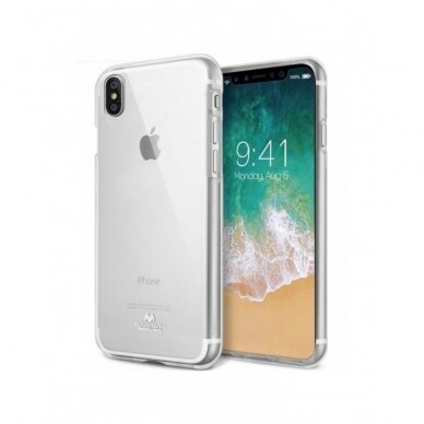 Dėklas Mercury Jelly Clear Apple Iphone Xr Skaidrus