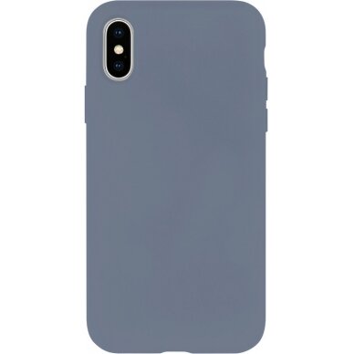 Dėklas Mercury Silicone Case Apple iPhone 14 Pro levandos pilka  1