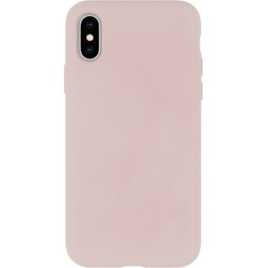 Dėklas Mercury Silicone Case Apple iPhone 14 Pro Max rožinio smėlio  1