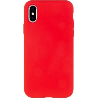 Dėklas Mercury Silicone Case Samsung A025G A02s raudonas  1