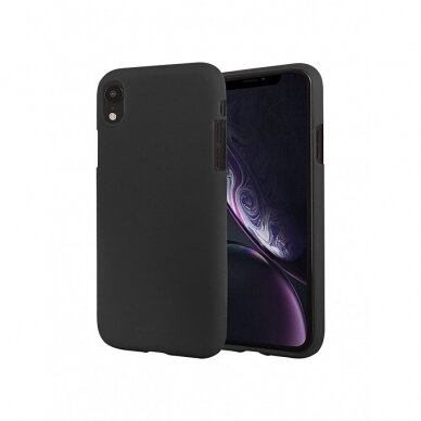 Dėklas Mercury Soft Jelly Case Apple Iphone Xr Juodas