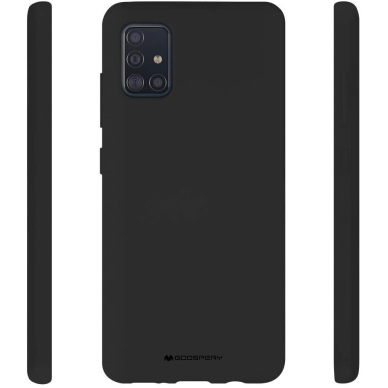 Dėklas Mercury Soft Jelly Case Samsung A03s juodas  2