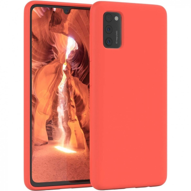 Dėklas Mercury Soft Jelly Case Samsung A03s raudonas