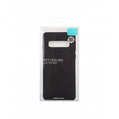 Dėklas Mercury Soft Jelly Case Samsung G973 S10 Juodas  3