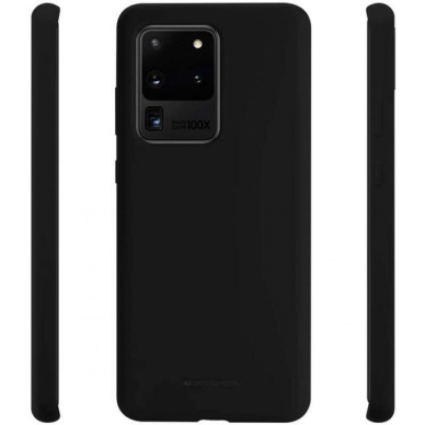 Dėklas Mercury Soft Jelly Case Samsung G988 S20 Ultra Juodas 1